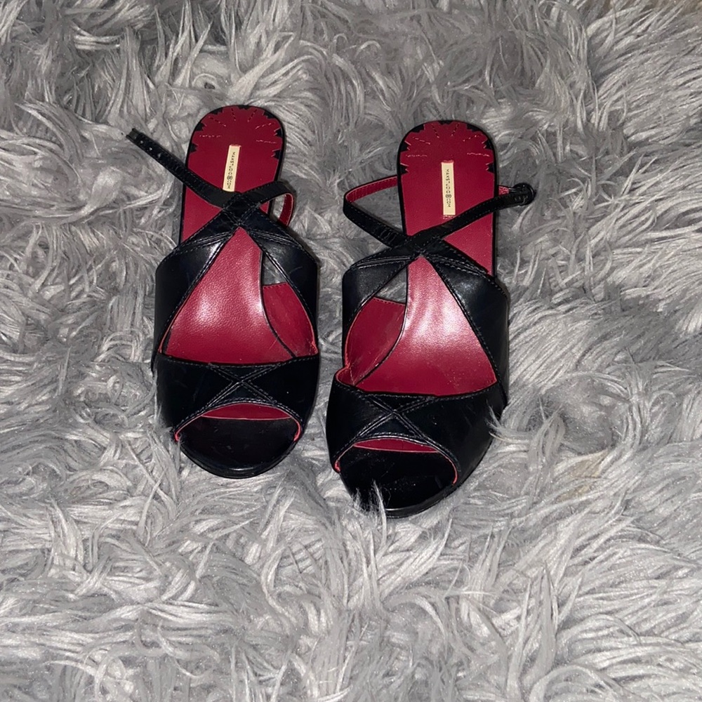 Black high heels